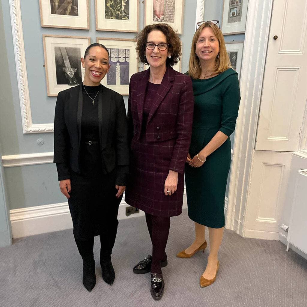dr nina wilson with colleagues